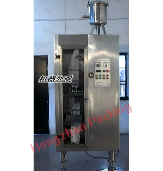 Plastic Bag Forming Liquid Fill Sealing Machine with Filling Tank