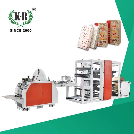 Computerized High Xinke Packed in Wood Cartoon and Plastic Film Forming Bread Paper Bag Making Machine