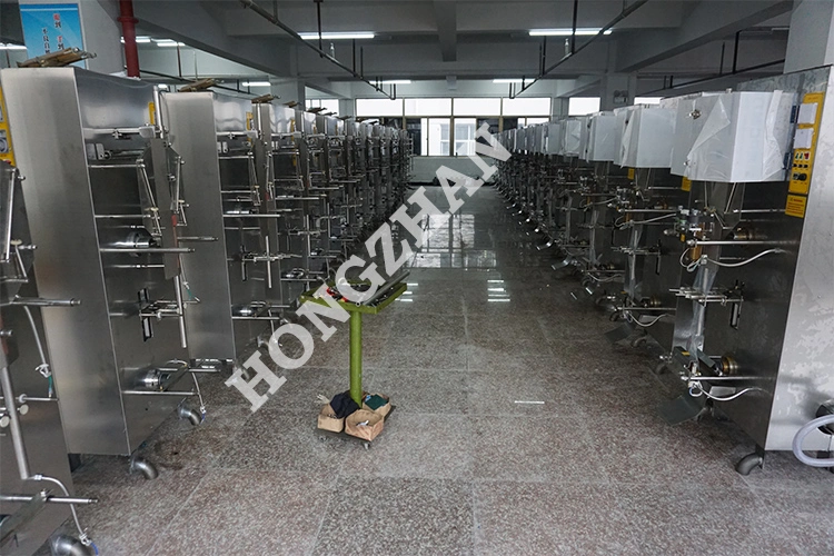 Plastic Bag Forming Liquid Fill Sealing Machine with Filling Tank