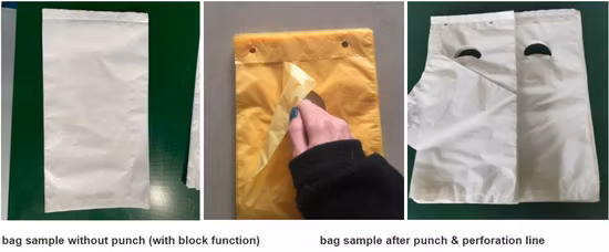 1000BS5 + Ap ligne sac en plastique formant la Machine joint inférieur refendage à chaud poinçonnage sac calendrier faisant la Machine pour petit sac de transport