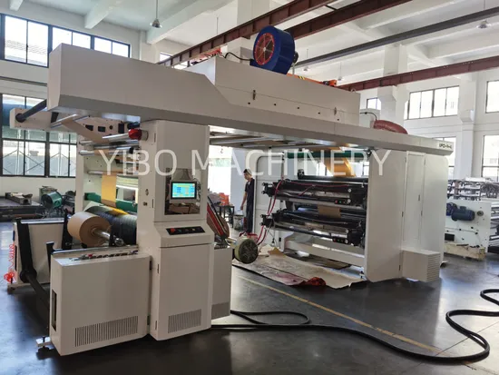 Presse flexographique de machine d'impression de Flexo de sac de papier de 4 couleurs du bas prix